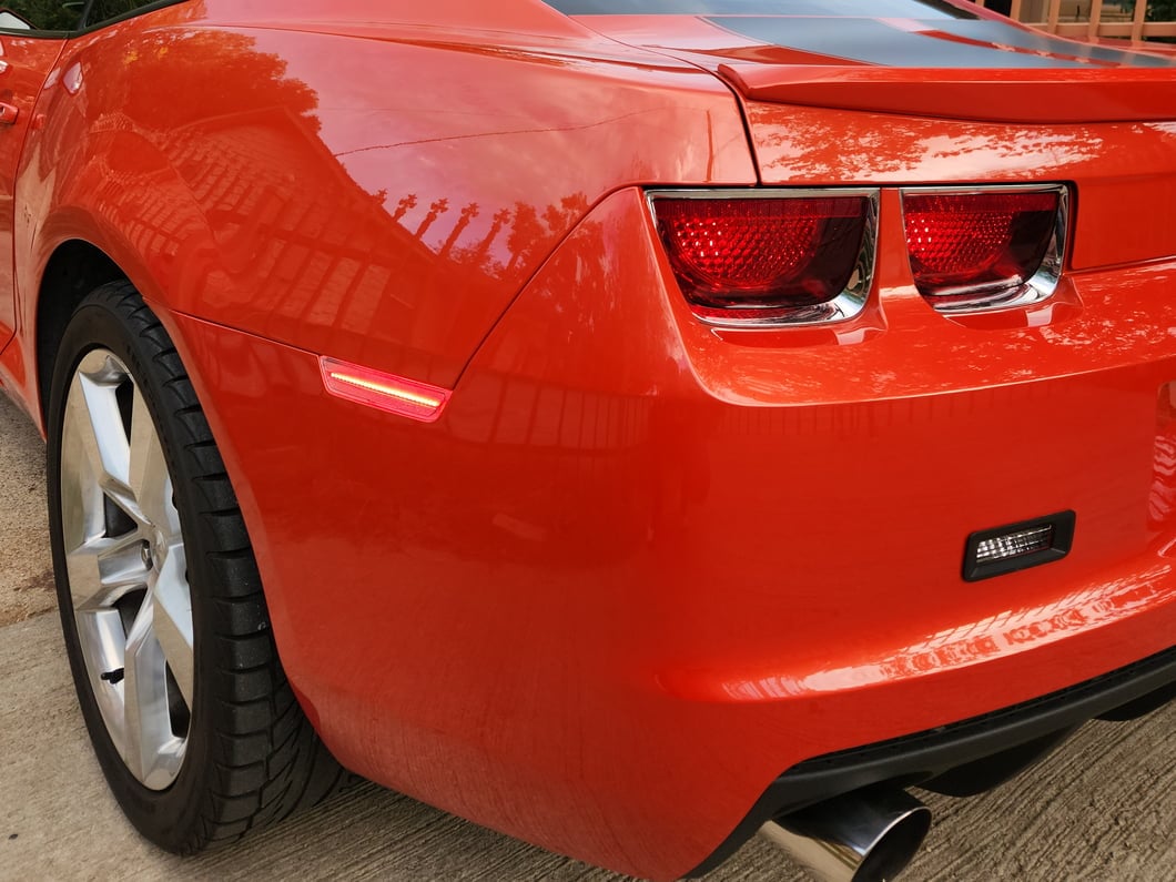 Raxiom Axial Series LED Front and Rear Side Markers; Clear (10-15 Camaro)