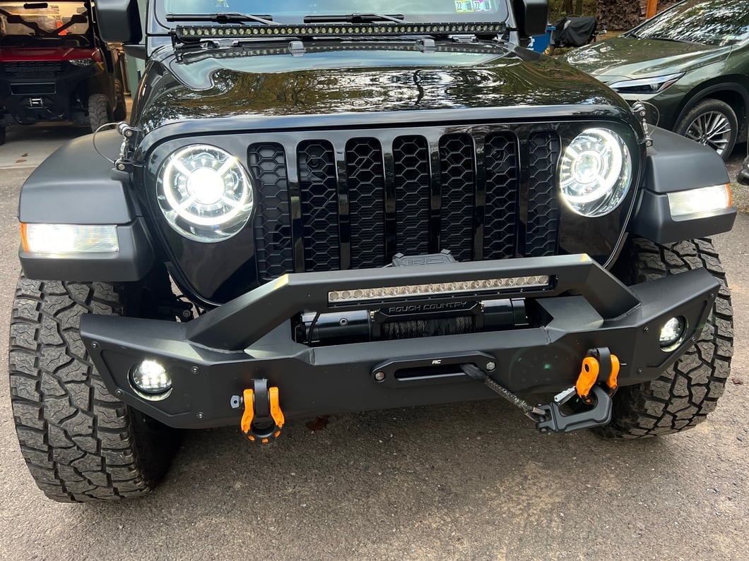 Raxiom Axial Series Switchback LED Front Turn Signal Light Bulbs (20-25 Jeep Gladiator JT Overland, Sport)