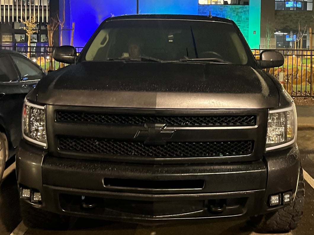 Raxiom Axial Series Headlights with LED Bar; Black Housing; Clear Lens (07-13 Silverado 1500)