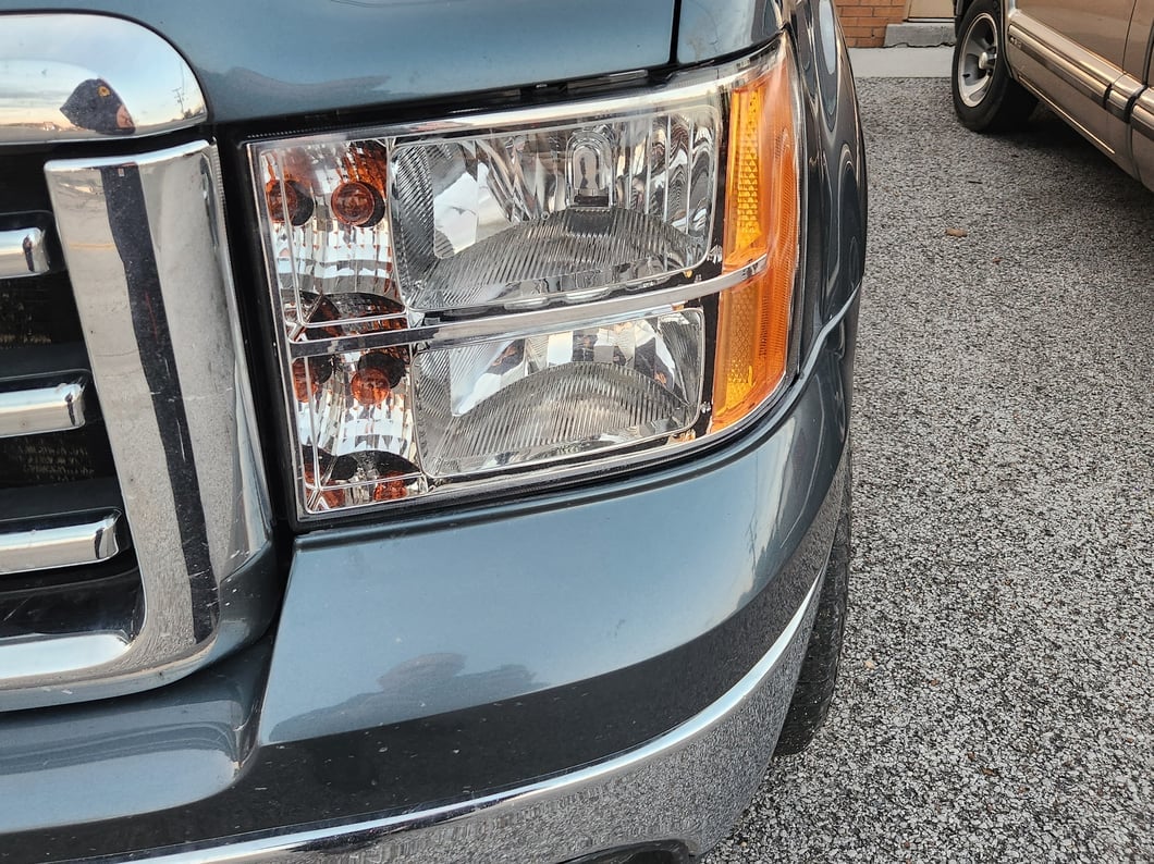 Raxiom Axial Series OEM Style Replacement Headlights; Chrome Housing; Clear Lens (07-13 Sierra 1500)