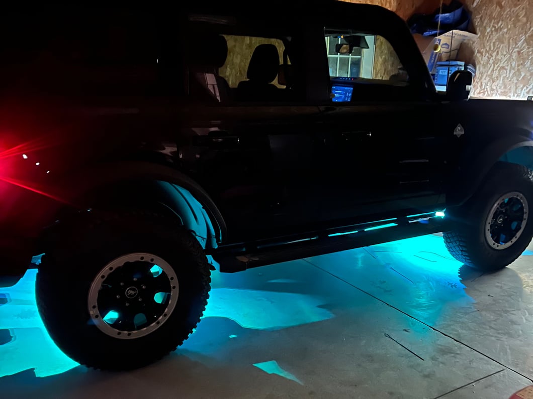 Raxiom Axial Series Multi-Color Underbody Rock Light Kit with Bluetooth Remote (Universal; Some Adaptation May Be Required)