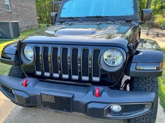 Raxiom Axial Series Sequential Turn Signal LED Side Marker Lights; Smoked (18-25 Jeep Wrangler w/ Factory Halogen Light Package)
