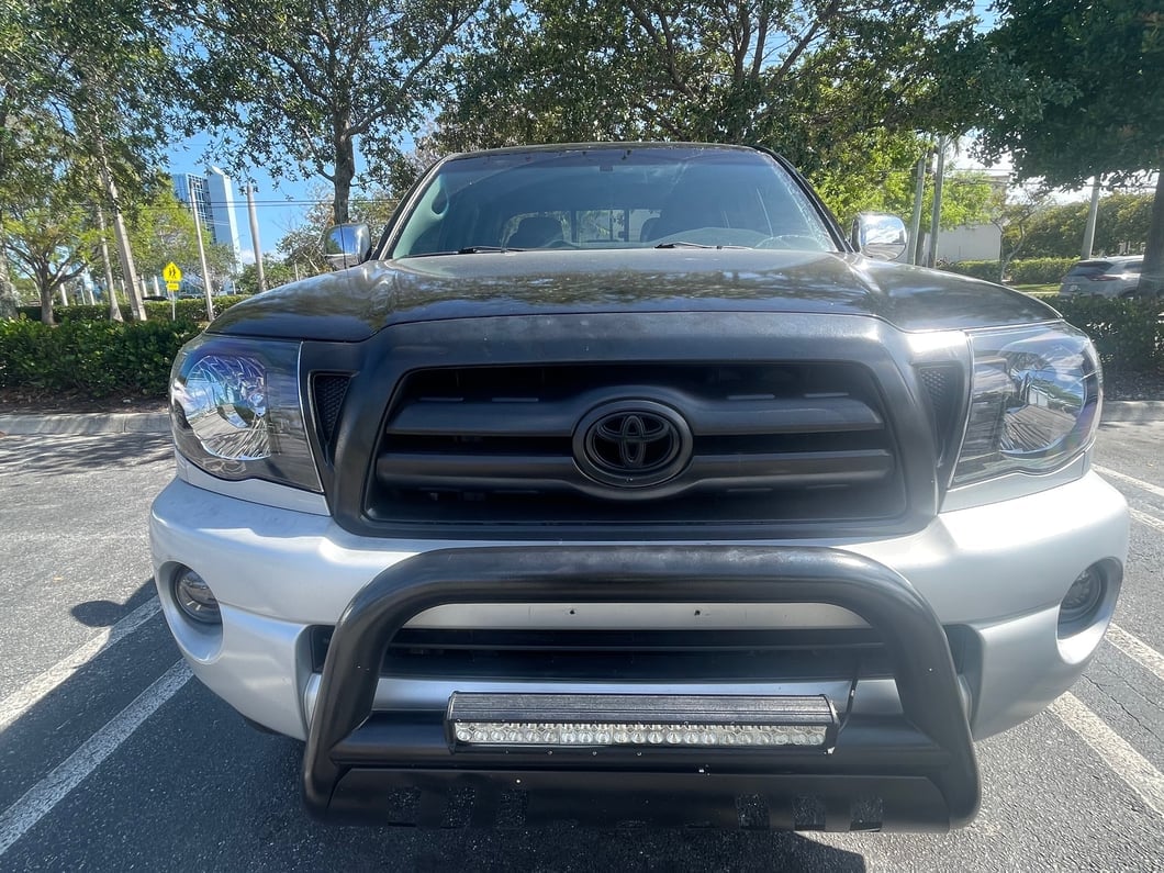 Raxiom Axial Series OE Replacement Headlights; Black Housing; Clear Lens (05-11 Tacoma)