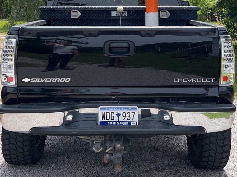 Raxiom LED Tail Lights; Chrome Housing; Clear Lens (03-06 Silverado 1500 Fleetside)