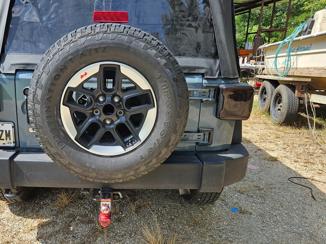 Raxiom Axial Series Carver LED Tail Lights; Black Housing; Smoked Lens (07-18 Jeep Wrangler JK)
