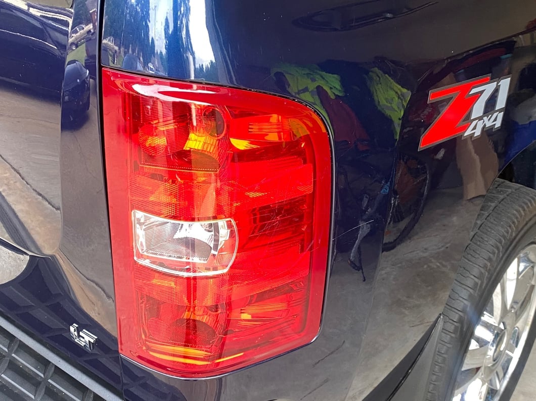 Raxiom LED Tail Lights; Chrome Housing; Red/Clear Lens (07-13 Silverado 1500)