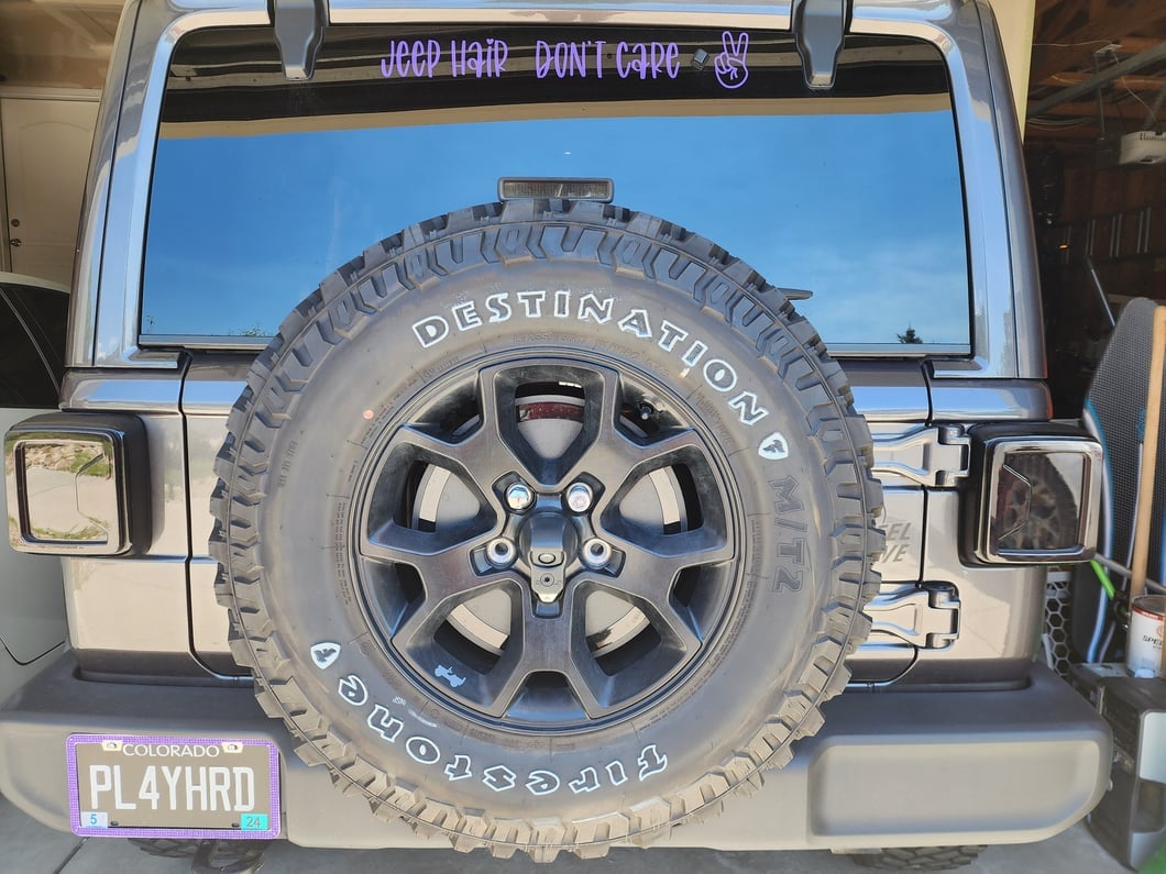 Raxiom Axial Series Hyper Flash LED Third Brake Light; Smoked (18-25 Jeep Wrangler JL)