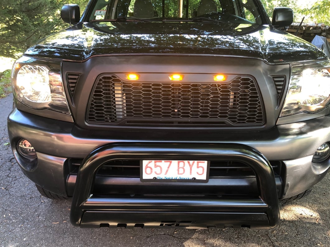 Raxiom Axial Series OE Replacement Headlights; Black Housing; Clear Lens (05-11 Tacoma)