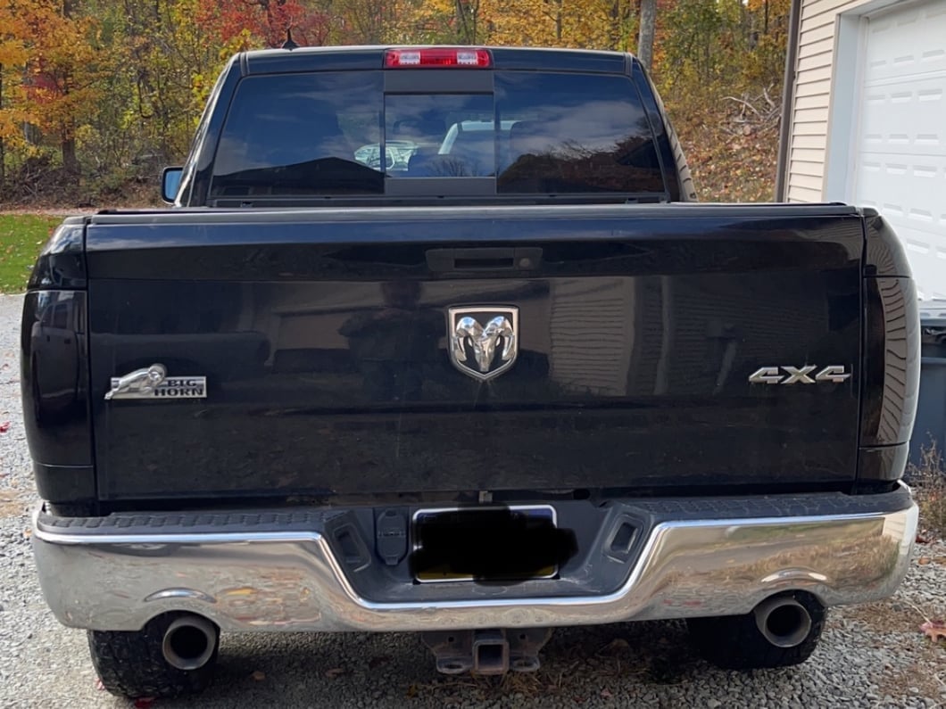 Raxiom Axial Series LED Tail Lights; Black Housing; Smoked Lens (09-18 RAM 1500 w/ Factory Halogen Tail Lights)