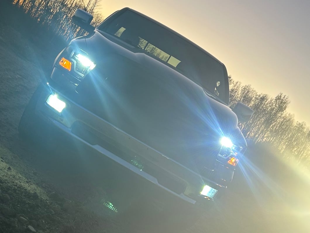 Raxiom Axial Series LED Headlights; Black Housing; Clear Lens (09-18 RAM 1500 w/ Factory Halogen Non-Projector Headlights)
