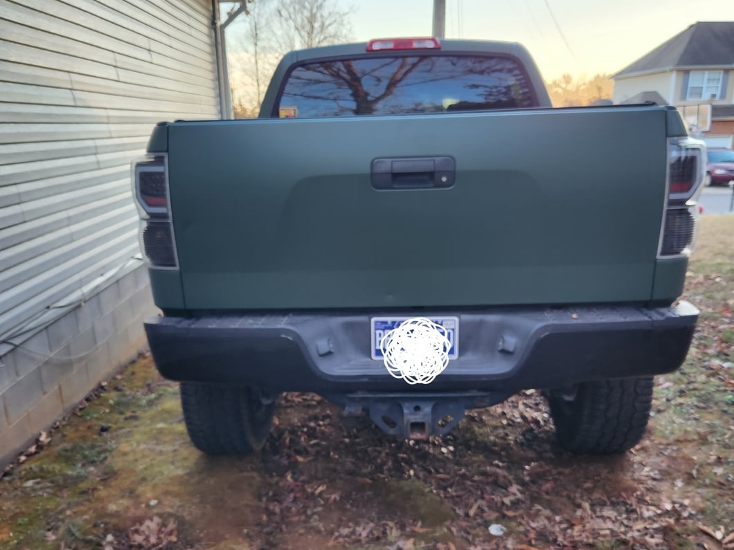 Raxiom Axial Series Dual C-Shape LED Tail Lights; Black Housing; Clear Lens (07-13 Tundra)