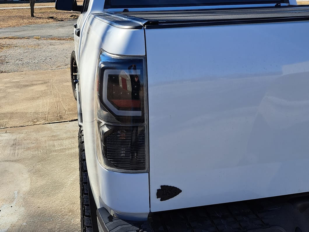 Raxiom Axial Series Dual C-Shape LED Tail Lights; Black Housing; Clear Lens (07-13 Tundra)