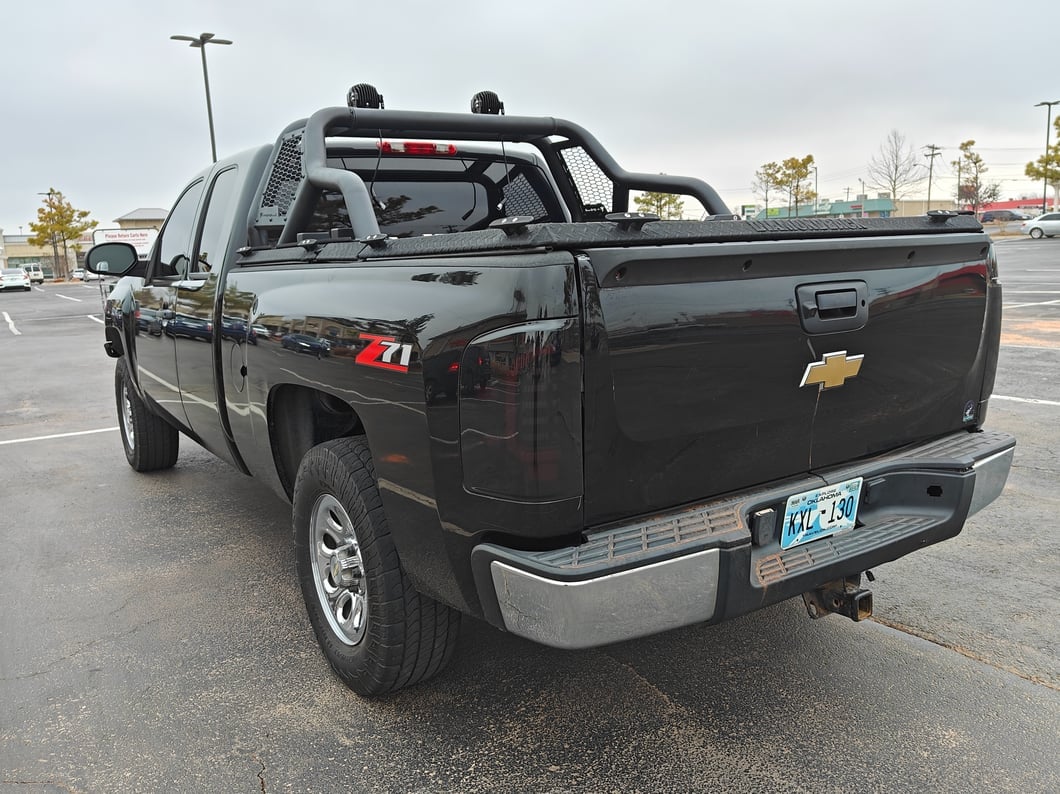 Raxiom Axial Series LED Tail Lights; Black Housing; Smoked Lens (07-13 Silverado 1500)