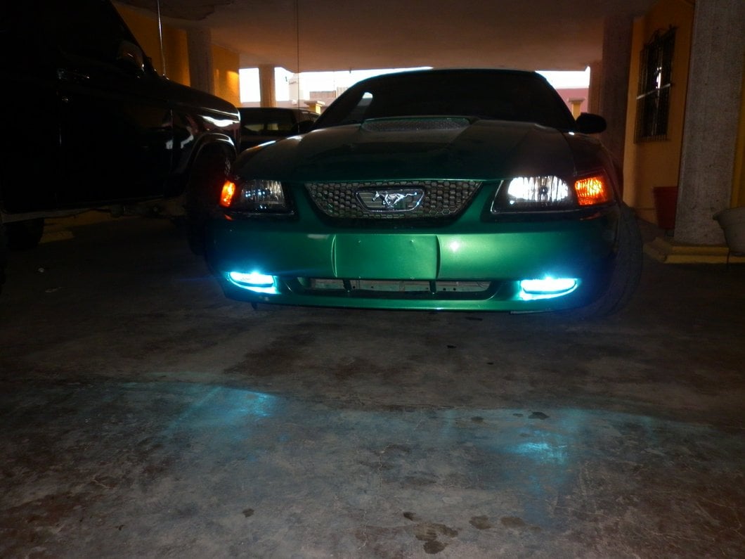 Raxiom Axial Series Fog Lights; Chrome (99-04 Mustang, Excluding Cobra)