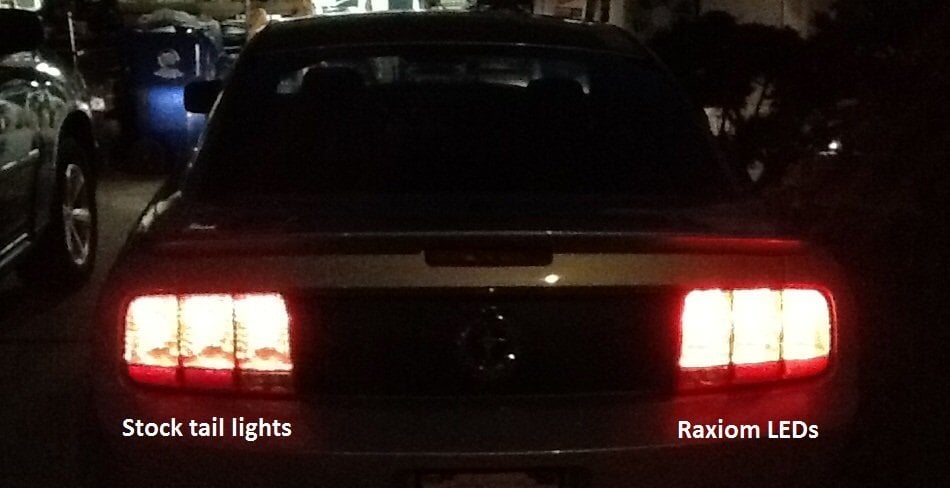 Raxiom LED Tail Light Conversion Kit (05-09 Mustang)