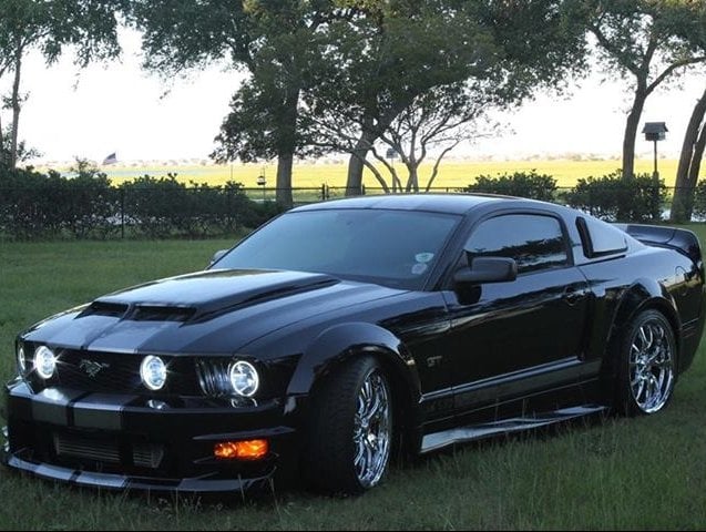 Raxiom LED Halo Fog Lights; Smoked (05-12 Mustang GT)