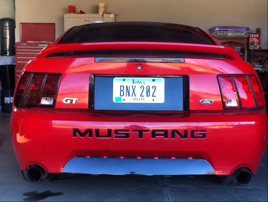 Raxiom Tail Lights and Sequential Tail Light Kit; Black Housing; Smoked Lens (99-04 Mustang, Excluding 99-01 Cobra)