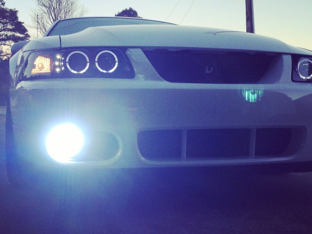 Raxiom Axial Series Replacement Fog Light; Driver or Passenger Side (03-04 Mustang Cobra)