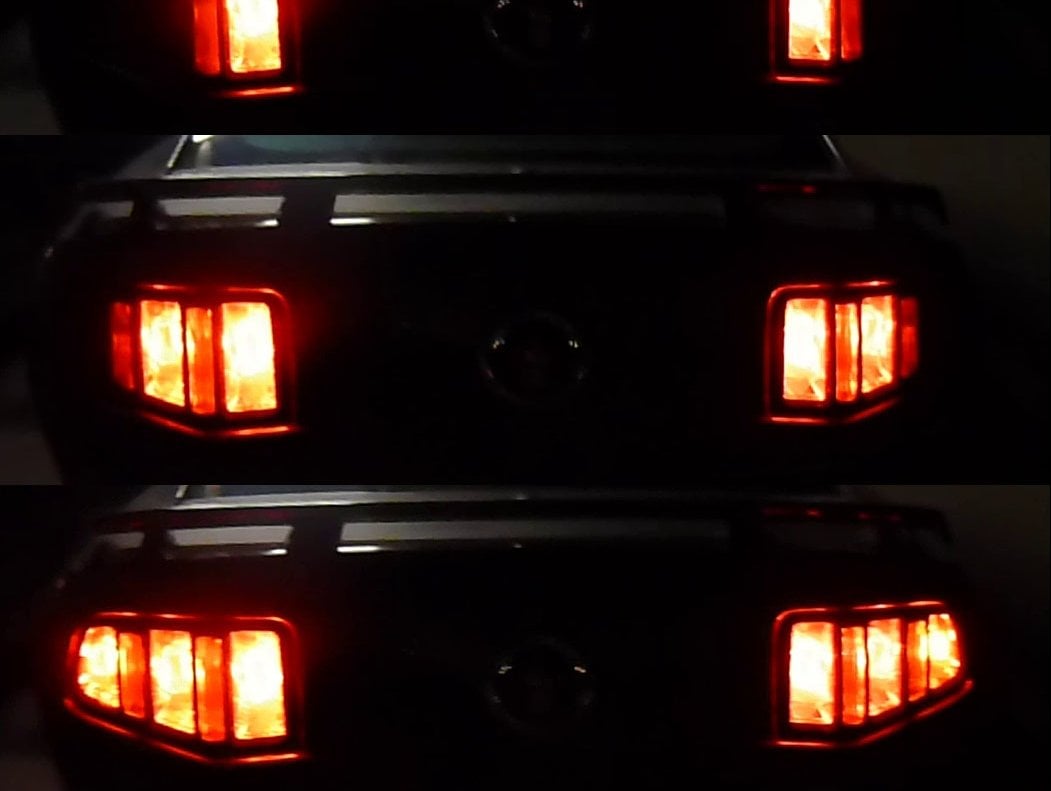 Raxiom Tail Light Sequencer; Plug-and-Play (10-23 Mustang)