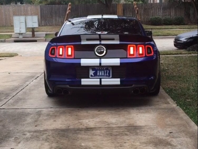 Raxiom Tail Light Sequencer; Plug-and-Play (10-23 Mustang)