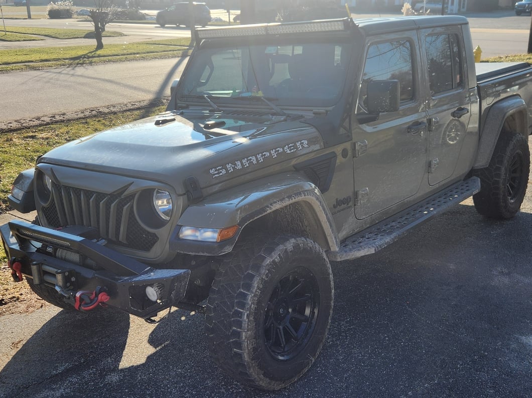 Raxiom Axial Series LED Fender Vent Courtesy Light with DRL Option (20-25 Jeep Gladiator JT)