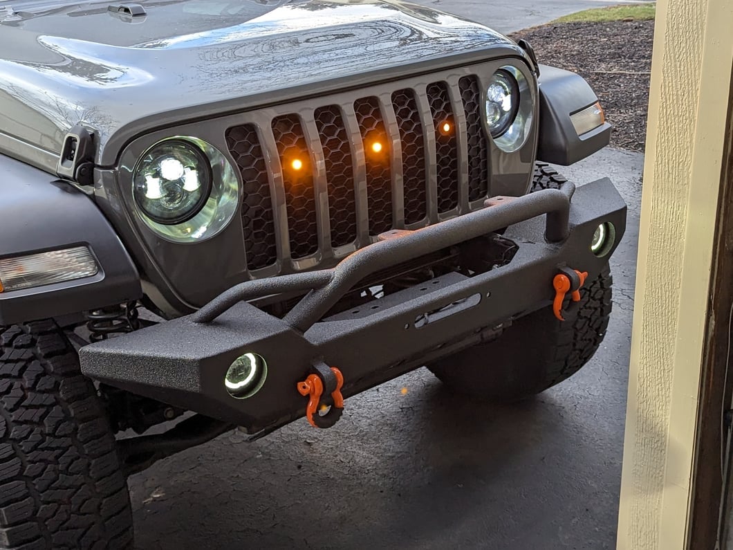 Raxiom Axial Series Angel Eye LED Fog Lights (20-25 Jeep Gladiator JT)