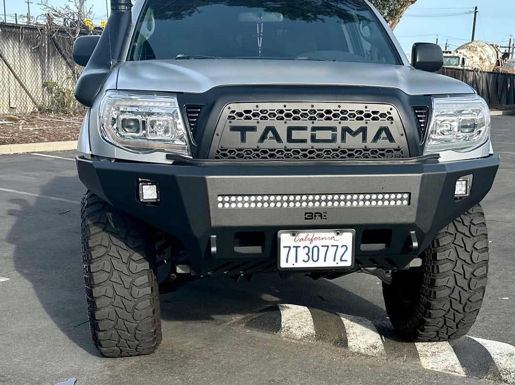 Raxiom Axial Series Switchback Projector Headlights; Chrome Housing; Clear Lens (05-11 Tacoma)