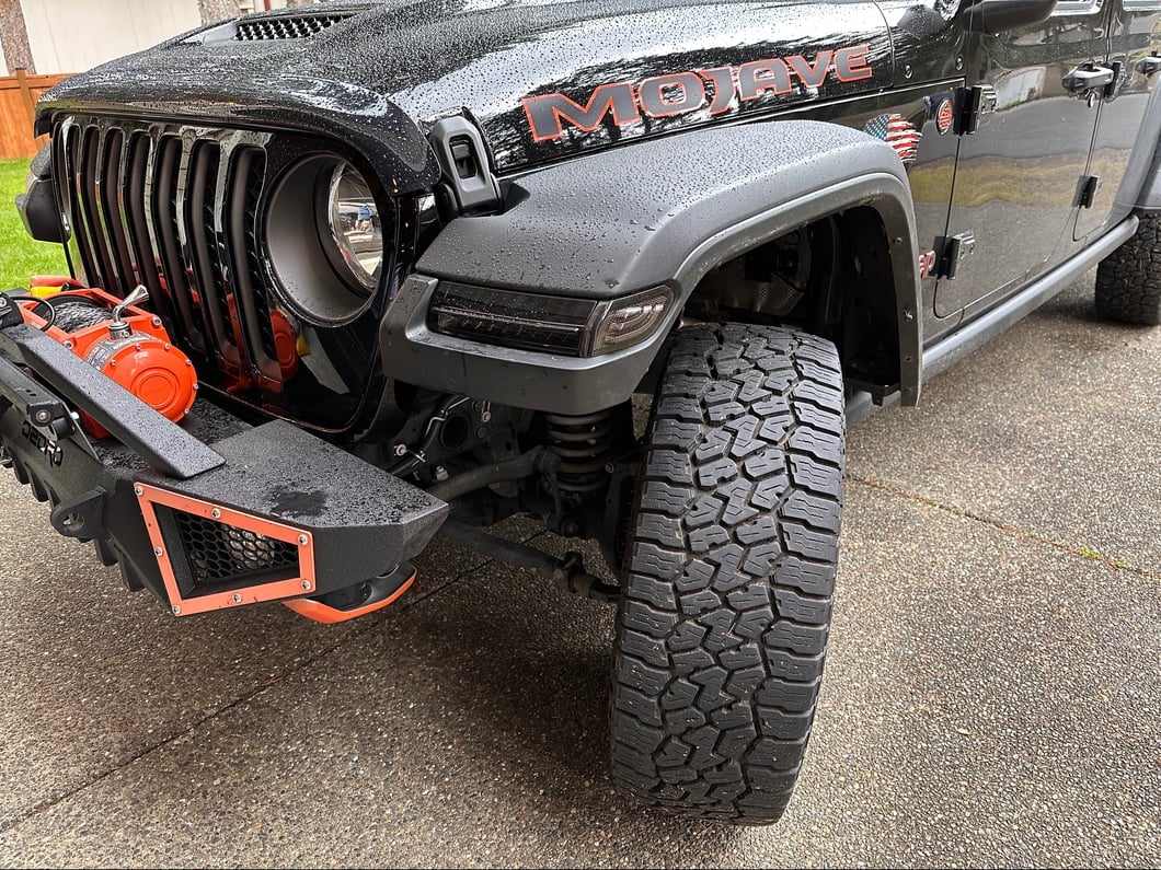 Raxiom Axial Series LED Side Marker Lights; Smoked (20-25 Jeep Gladiator JT)