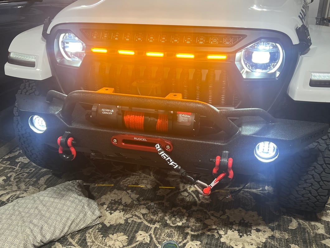 Raxiom Axial Series LED Fender Lights with Sequential Turn Signal Function (18-25 Jeep Wrangler JL)