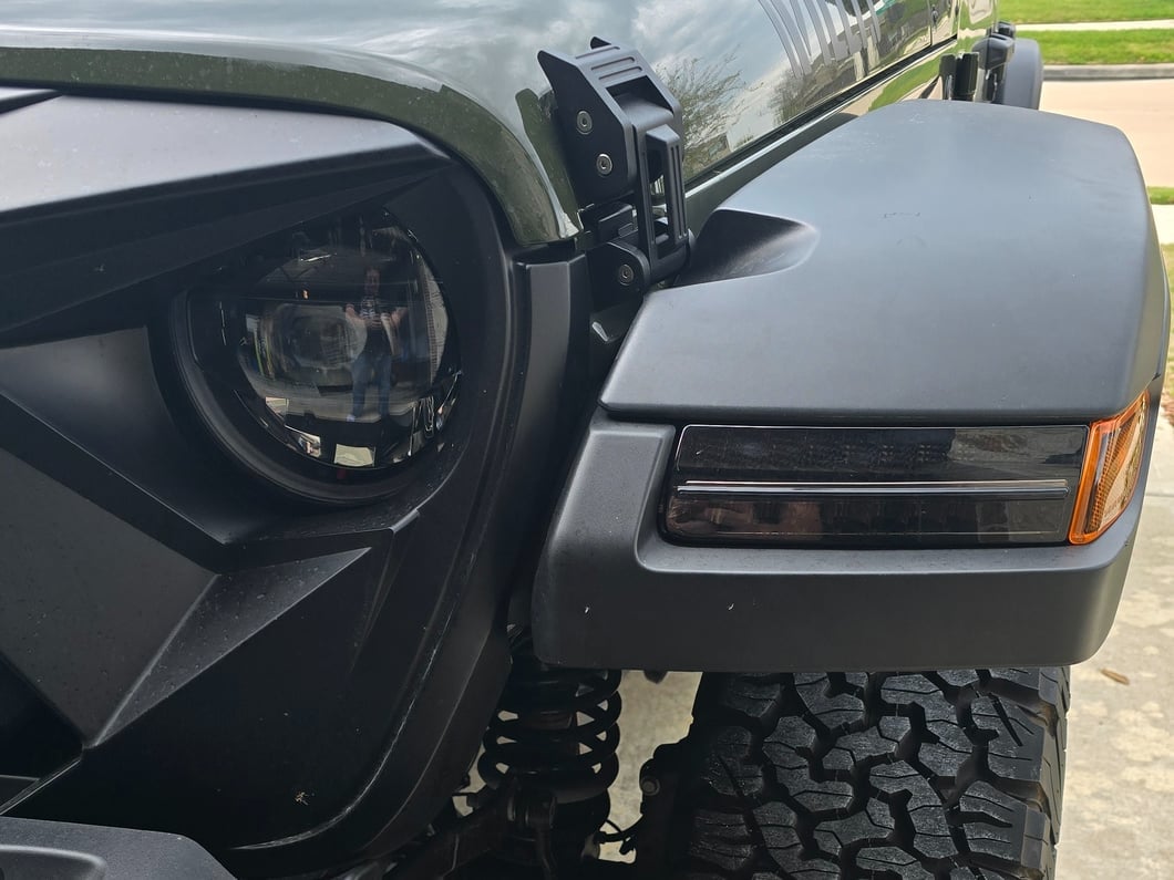Raxiom Axial Series Sequential Turn Signal LED Side Marker Lights (18-25 Jeep Wrangler w/ Factory LED Light Package)