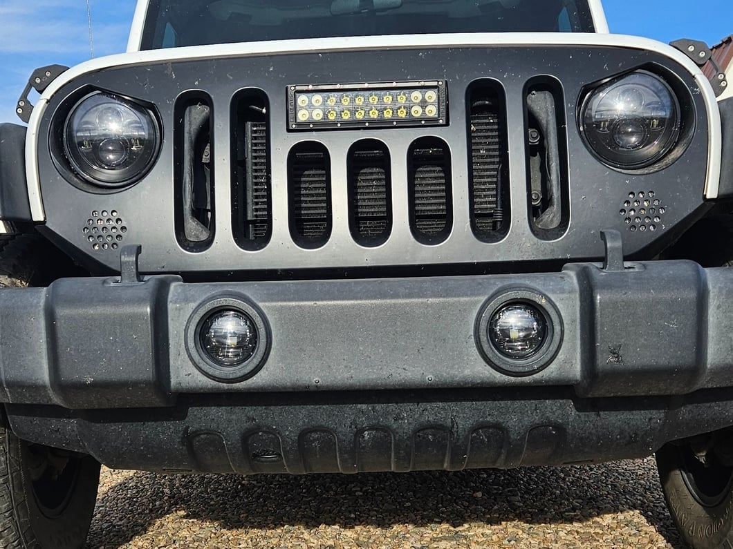 Raxiom Axial Series LED Fog Lights (07-18 Jeep Wrangler JK w/o 10th Anniversary Metal Bumper)
