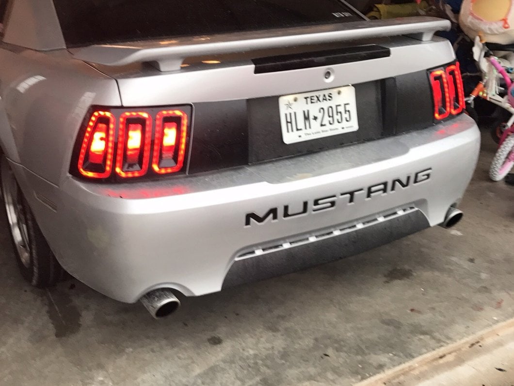 Raxiom Sequential Tail Light Kit; Plug-and-Play Harness (96-04 Mustang, Excluding 99-01 Cobra)