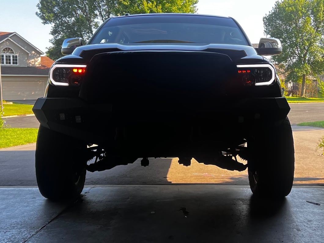 Raxiom Axial Series Headlights with Sequential LED Bar; Black Housing; Clear Lens (07-13 Tundra w/o Level Adjuster)