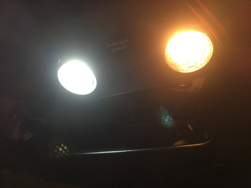 Raxiom Axial Series Stage 1 Map Light LED Conversion Kit (15-23 Mustang)