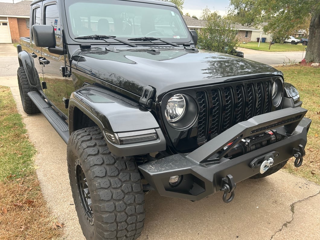 Raxiom Axial Series LED Side Marker Lights; Smoked (20-25 Jeep Gladiator JT)