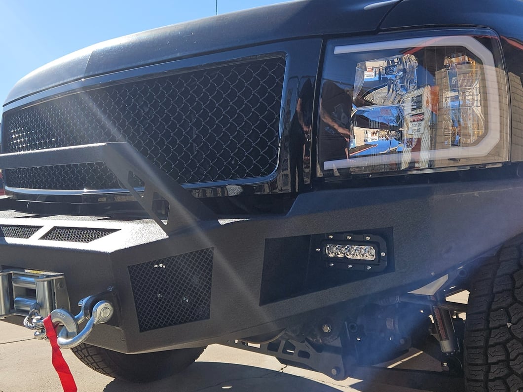 Raxiom Axial Series Headlights with Sequential LED Bar; Black Housing; Clear Lens (07-13 Silverado 1500)