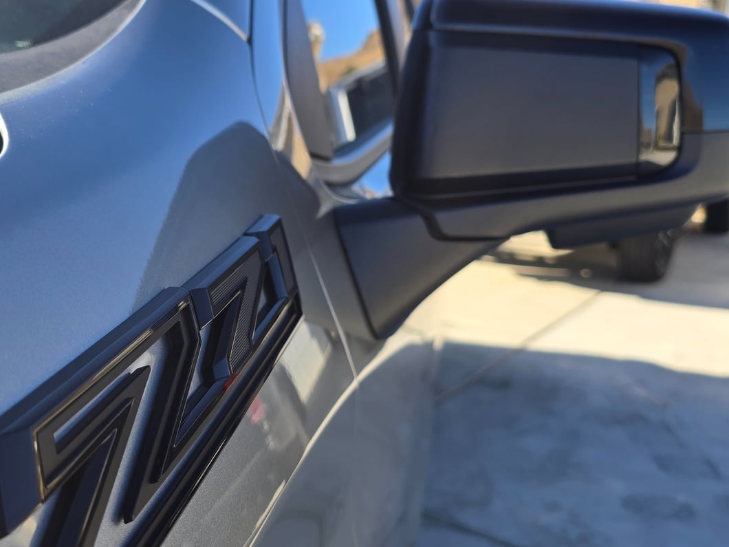 Raxiom Axial Series LED Mirror Lights; Smoked (19-25 Silverado 1500)