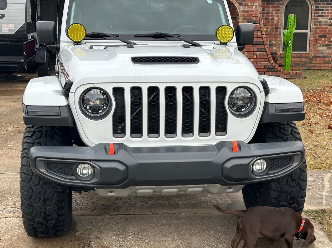 Raxiom Axial Series Sequential Turn Signal LED Side Marker Lights (20-25 Jeep Gladiator JT w/ Factory LED Light Package)