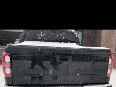 Raxiom LED Ring Tail Lights; Black Housing; Clear Lens (14-21 Tundra)