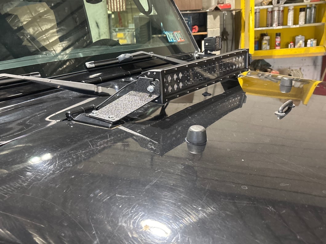 Raxiom Axial Series 20-Inch Dual-Row LED Light Bar; Combo Beam (Universal; Some Adaptation May Be Required)