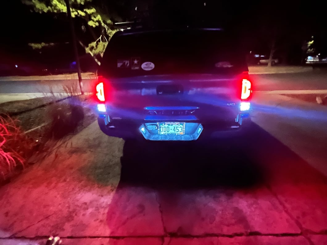 Raxiom XW Series Sequential LED Tail Lights; Black Housing, Red Lens (16-23 Tacoma)