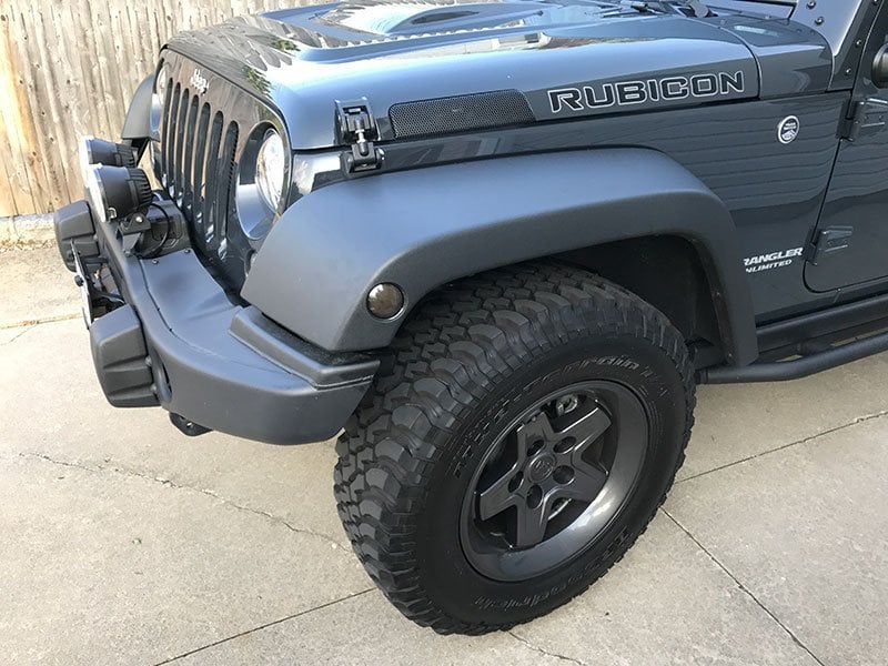 Raxiom LED Side Marker Lights; Smoked (07-18 Jeep Wrangler JK)