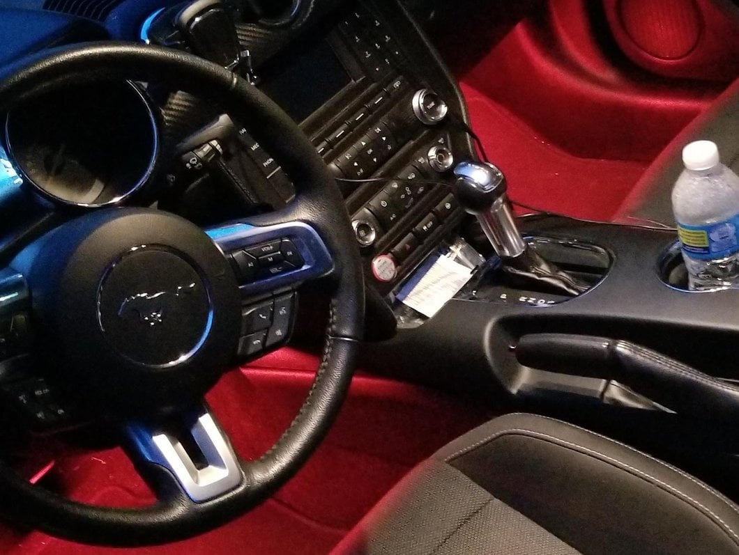 Raxiom LED Footwell Lighting Kit; Red (15-23 Mustang)