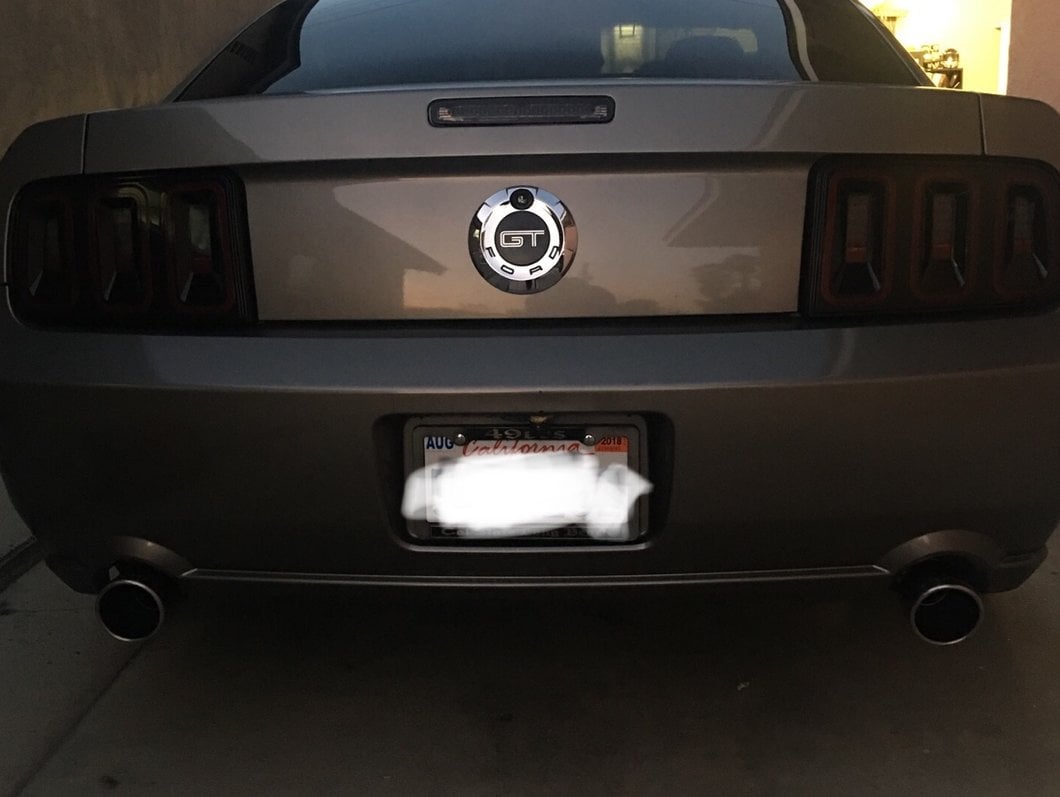 Raxiom Axial Series LED Third Brake Light; Smoked (05-09 Mustang)