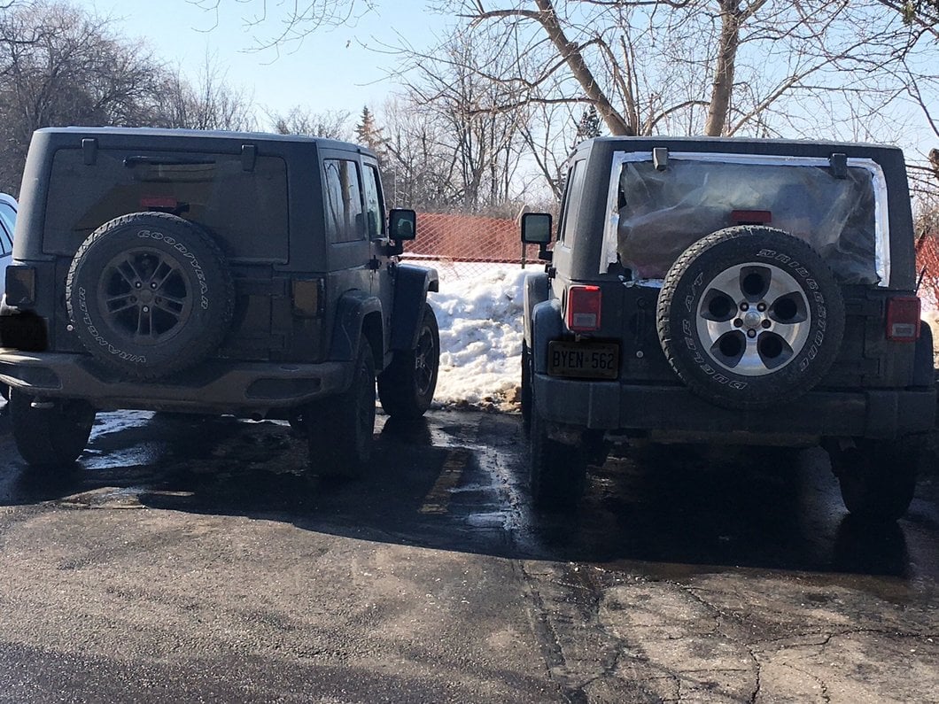 Raxiom LED Tail Lights; Black Housing; Smoked Lens (07-18 Jeep Wrangler JK)