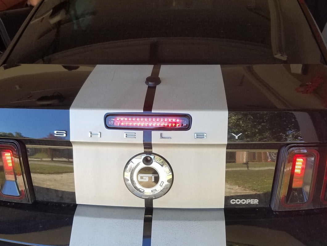 Raxiom Axial Series LED Third Brake Light; Smoked (05-09 Mustang)