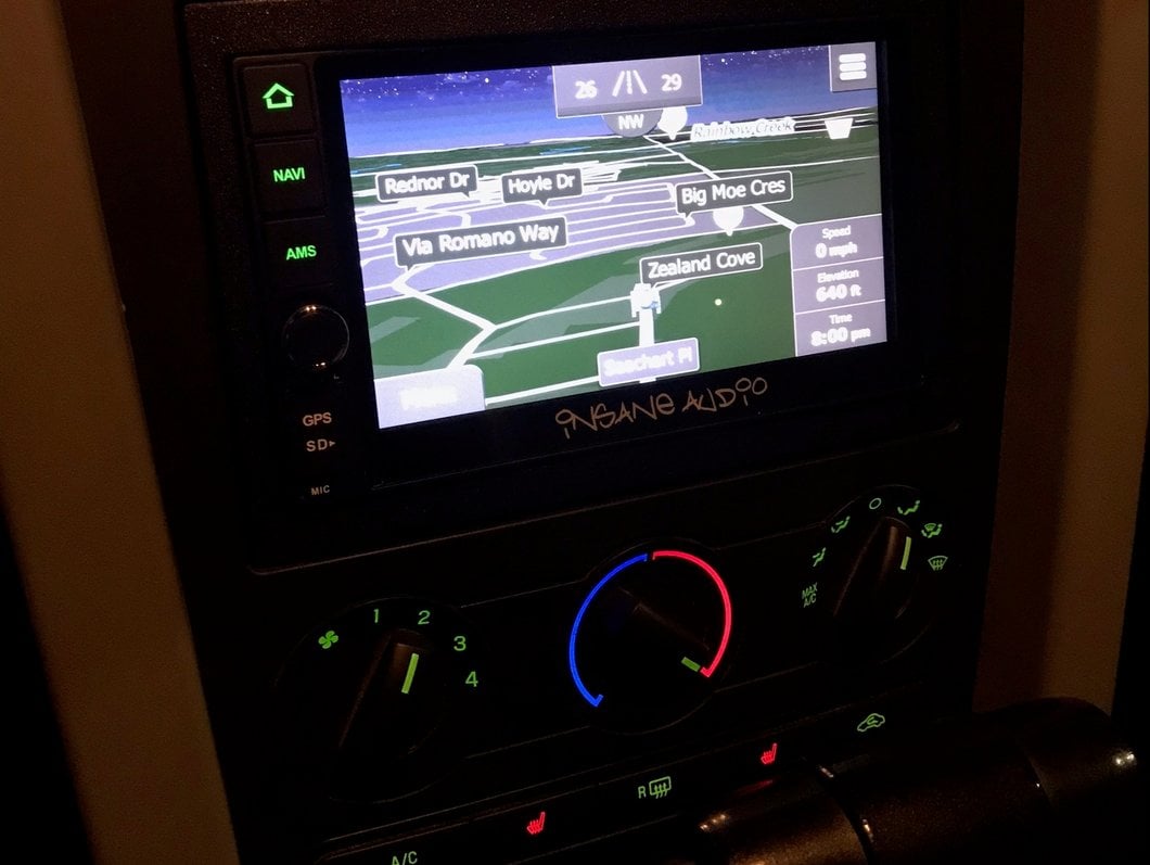 Raxiom by Insane Audio Plug and Play Navigation Unit (05-08 Mustang)