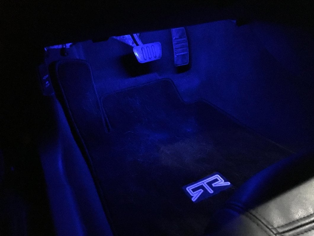 Raxiom LED Footwell Lighting Kit; Blue (05-14 Mustang)