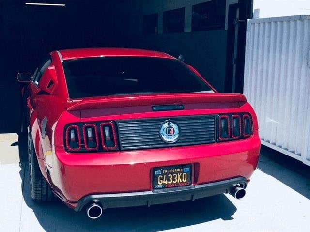 Raxiom Axial Series LED Third Brake Light; Smoked (05-09 Mustang)