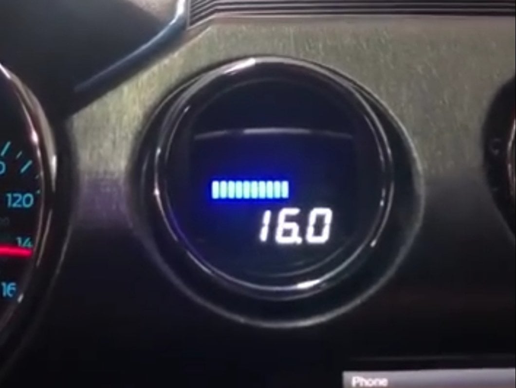 Raxiom Vent Integrated Boost Gauge without Vent Housing (15-23 Mustang)